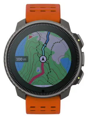 Gereviseerd product - Suunto Vertical Titanium Solar Canyon GPS horloge