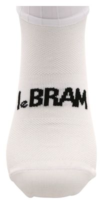 Ein Paar LeBram Race Aero-Socken, LeBram x Tā Energy Edition, Weiß