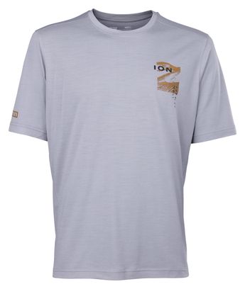 ION Ionic Merino Short-Sleeve Jersey for Men, Gray