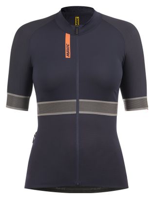 Mavic Ksyrium Women's Short Sleeve Jersey Dark Blue