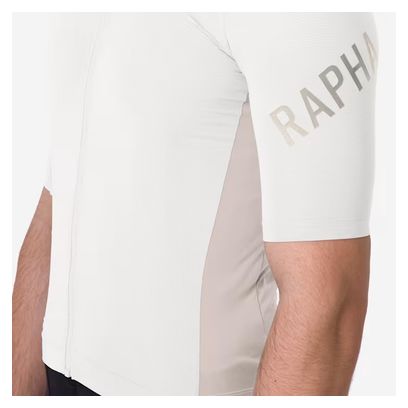 Rapha Pro Team Training Jersey met korte mouwen Wit/Grijs