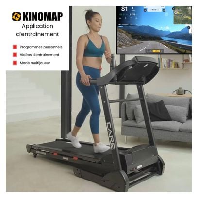 Tapis de course connecté - 18km/h - CARE - JOG RUNNER - KINOMAP