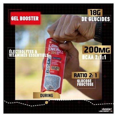 Gel energético Long Energy +3H Cola - 40 g