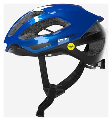 Van Rysel RCR Mips Road Helm Blauw