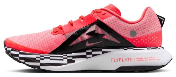 Zapatillas de trail Nike Ultrafly rojas para mujer