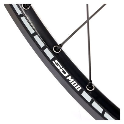 Paire de Roues Alu Expert SD M08 Disc Pride Control 28h Polish