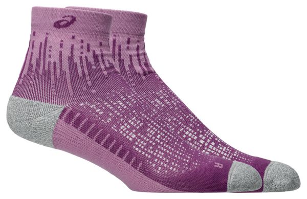 Asics Performance Run Quarter Socks Pink/Purple