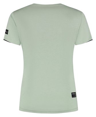 Maillot Manches Courtes De Running Rogelli Distance Taupe Femme