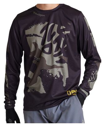 Troy Lee Designs Flowline Trui met lange mouwen Zwart