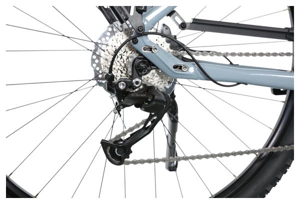Bicicleta Eléctrica Lucien Shimano Alivio 9V 400 Wh 29'' Azul Esmerilado