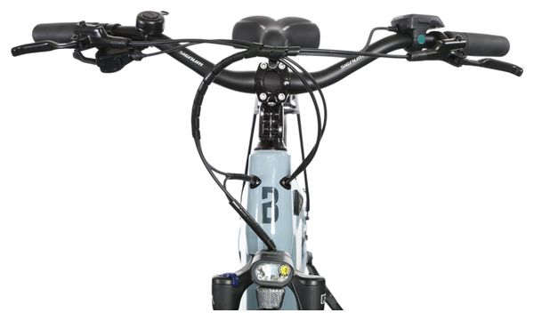 Bicicleta Eléctrica Lucien Shimano Alivio 9V 400 Wh 29'' Azul Esmerilado