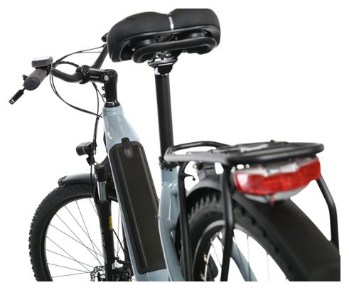 Bicicleta Eléctrica Lucien Shimano Alivio 9V 400 Wh 29'' Azul Esmerilado