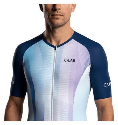 Trifonction de Triathlon Longue Distance Hyper Respirante - Bleu