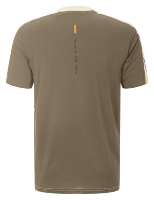 Scott Vertic Pro SL Men's Short-Sleeve Jersey - White/Brown