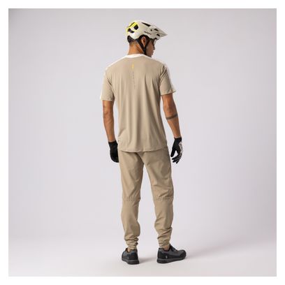 Scott Vertic Pro SL Men's Short-Sleeve Jersey - White/Brown