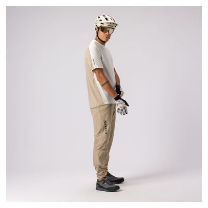Scott Vertic Pro SL Men's Short-Sleeve Jersey - White/Brown