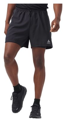 Odlo Essential 5" 2 in 1 Running Short Negro