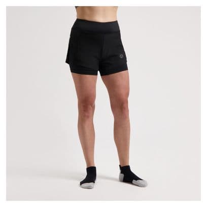 Short 2-en-1 Rogelli Essential Noir Femme