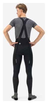 Cuissard Long Velo Avec Bretelless Avec Peau Rogelli Distance Homme Noir