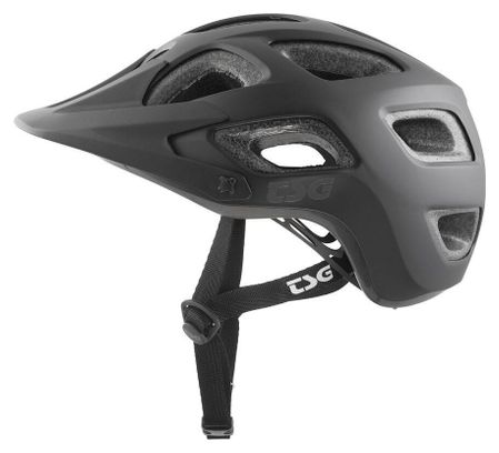 TSG Helmet Seek solid color satin Black