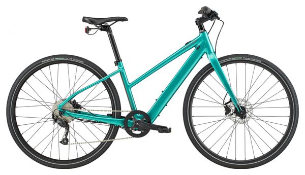 Vélo de Ville Electrique Cannondale Quick Neo SL 2 Remixte Shimano Altus 9V Turquoise