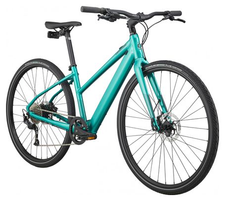 Vélo de Ville Electrique Cannondale Quick Neo SL 2 Remixte Shimano Altus 9V Turquoise