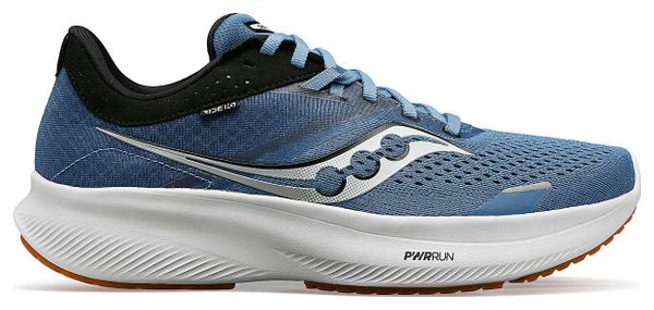 Chaussures de Running Saucony Ride 16 Bleu Argent