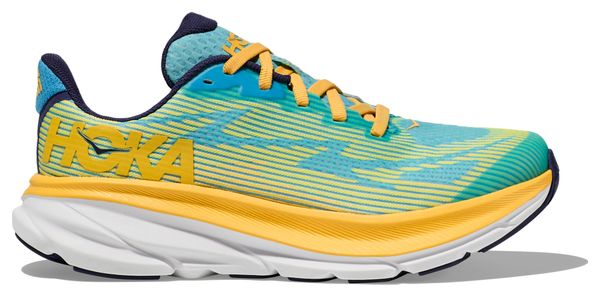 Running Shoes Hoka One One Clifton 9 Youth Blue Orange Child