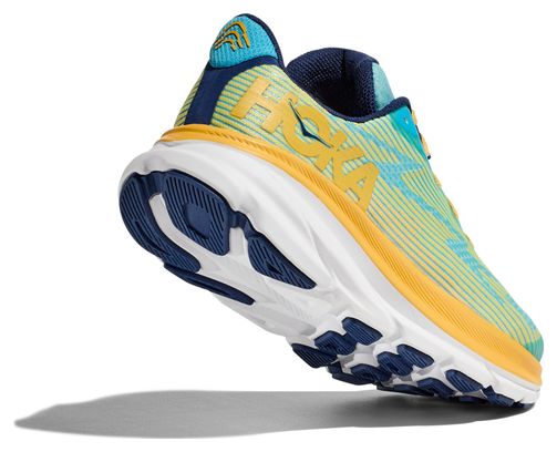 Running Shoes Hoka One One Clifton 9 Youth Blue Orange Child