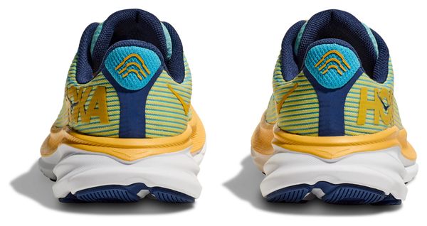 Running Shoes Hoka One One Clifton 9 Youth Blue Orange Child