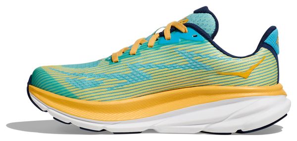 Running Shoes Hoka One One Clifton 9 Youth Blue Orange Child