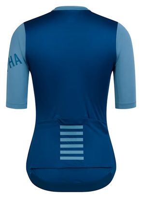 Maillot Manches Courtes Femme Rapha Pro Team Training Bleu
