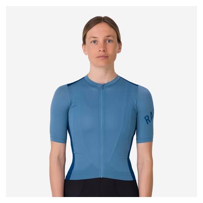 Maillot Manches Courtes Femme Rapha Pro Team Training Bleu