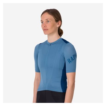 Maillot Manches Courtes Femme Rapha Pro Team Training Bleu
