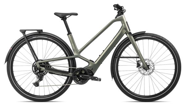 Orbea Diem 30 Bicicletta elettrica da città Shimano Cues 9S 540 Wh 700 mm Spaceship Green Grey 2025