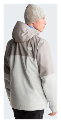 Giacca impermeabile The North Face Dryvent Zip-In grigia da uomo