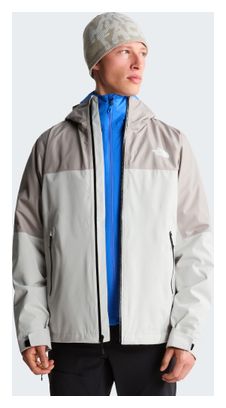Giacca impermeabile The North Face Dryvent Zip-In grigia da uomo