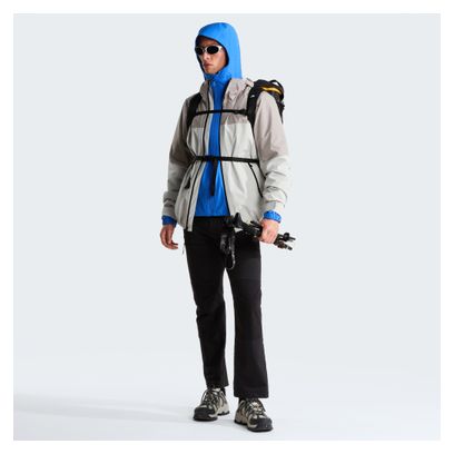 Giacca impermeabile The North Face Dryvent Zip-In grigia da uomo