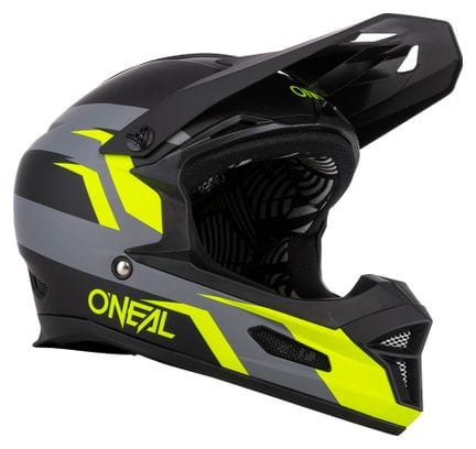 O&#39;Neal Stage Integral Helmet Black / Fluo Yellow