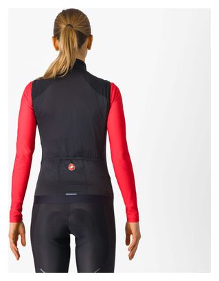 Castelli Espresso Women's Gilet antivento Black