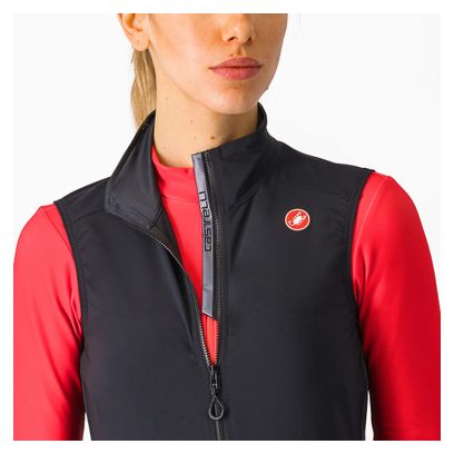 Castelli Espresso Women's Gilet antivento Black