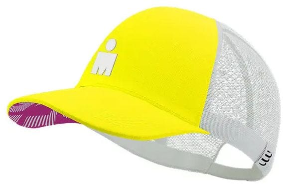 Ironman Cap Compressport Trucker Yellow/Grey