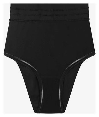 Maillot de bain 1P Menstruel - Flux moyen - Noir