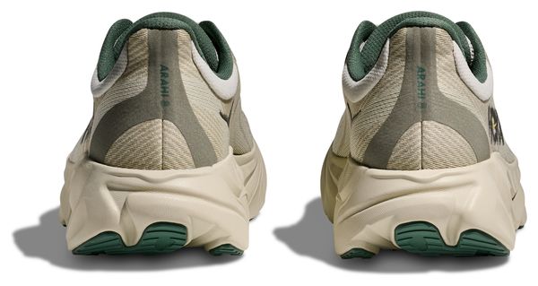 Hoka Arahi 8 Beige/Green Men's Running Shoes