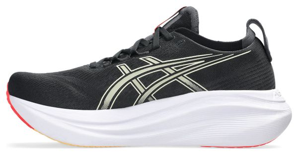 Chaussures Running Asics Gel-Nimbus 27 Noir/Orange Homme