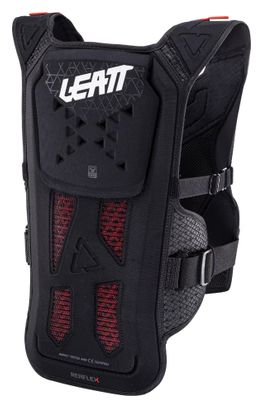Peto protector Leatt ReaFlex para mujer Negro