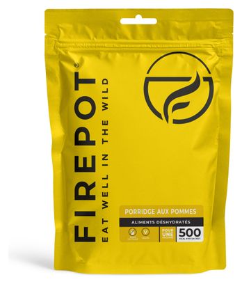 Comida liofilizada Firepot: gachas de avena con manzana - 125 g
