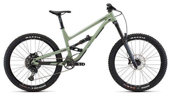 Mountainbike All-Suspend Commencal Clash Origin Sram SX Eagle 12V 27.5'' Grün