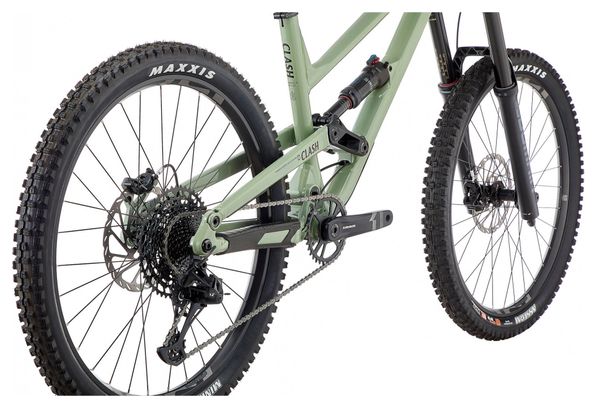 Mountainbike All-Suspend Commencal Clash Origin Sram SX Eagle 12V 27.5'' Grün