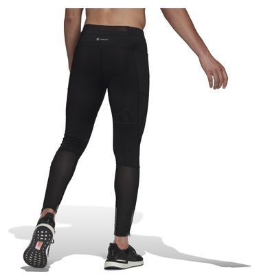adidas Run Icons Long Tights Black Men's